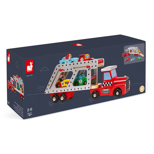 CAMION TRANSPORT 4 VEHICULES STORY