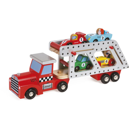 CAMION TRANSPORT 4 VEHICULES STORY