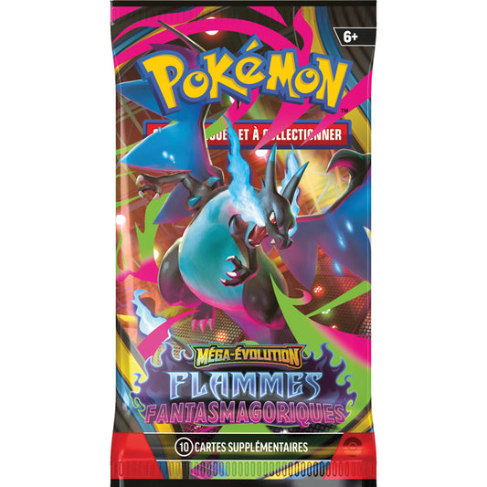 BOOSTER POKÉMON MÉGA-ÉVOLUTION FLAMMES FANTASMAGORIQUES