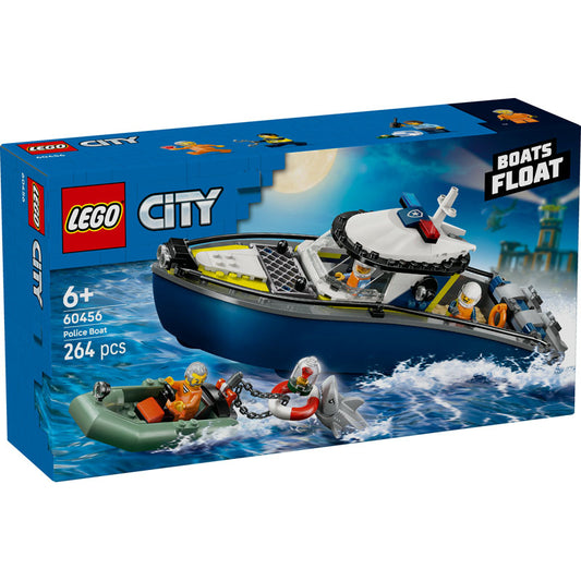 LA COURSE POURSUITE EN BATEAU DE POLICE CITY