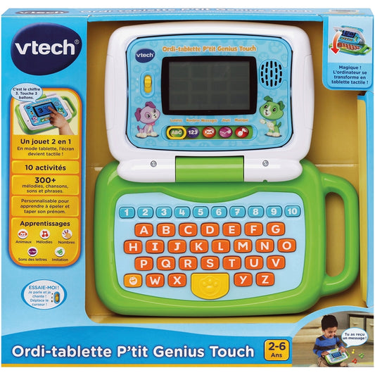 ORDI-TABLETTE P'TIT GENIUS TOUCH VERT