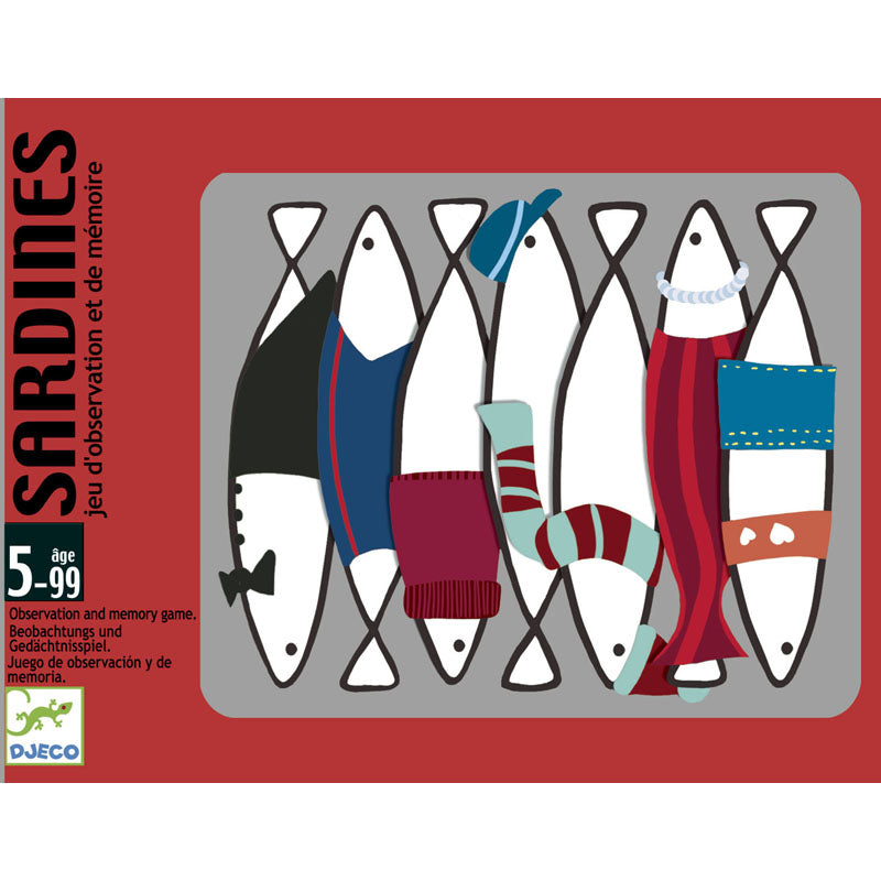 JEU DE CARTES SARDINES - DJECO