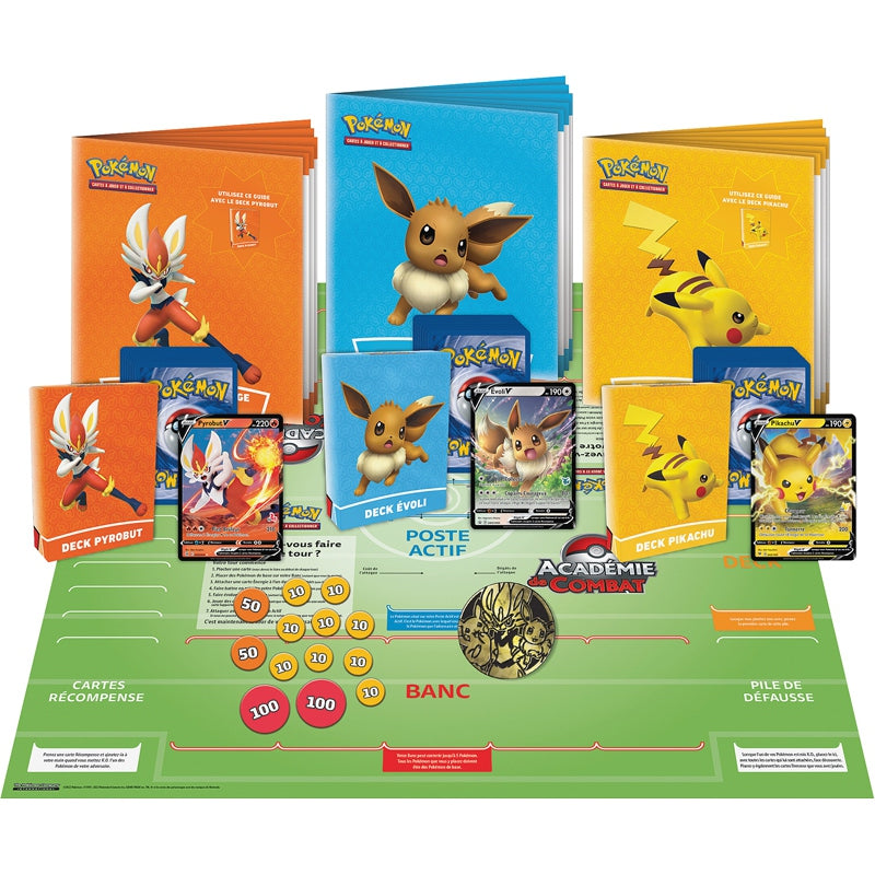 COFFRET JEU ACADEMIE POKEMON V2