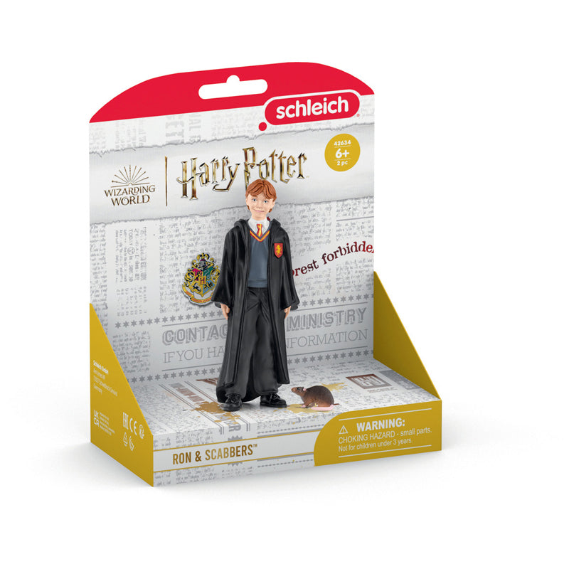 FIGURINE RON WEASLEY + CROUTARD HARRY POTTER