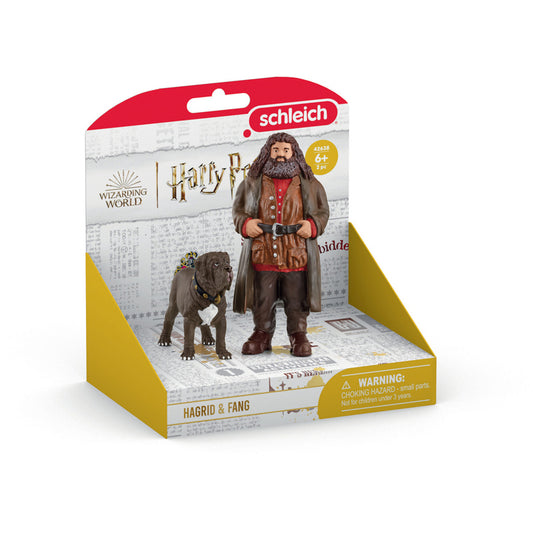 FIGURINE HAGRID + CROCKDUR HARRY POTTER