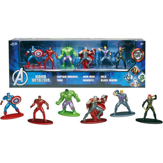 SET DE 6 FIGURINES 4CM AVENGERS