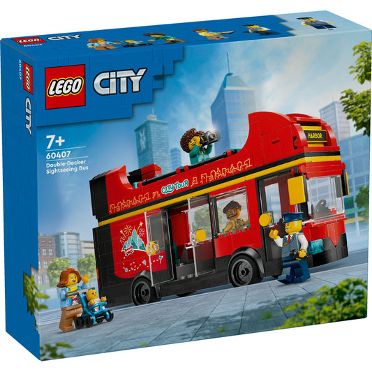 BUS ROUGE A DEUX ETAGES CITY