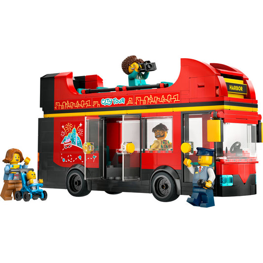 BUS ROUGE A DEUX ETAGES CITY