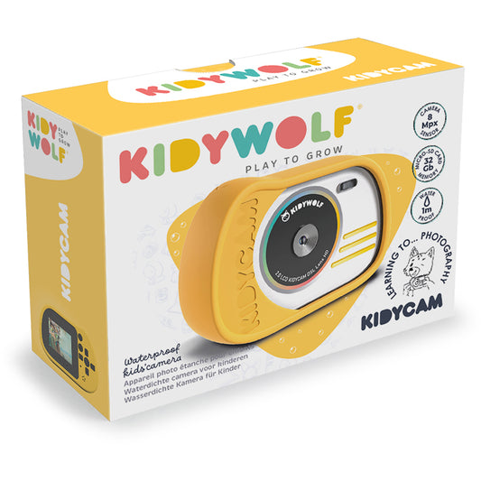 APPAREIL PHOTO JAUNE ETANCHE KIDYCAM