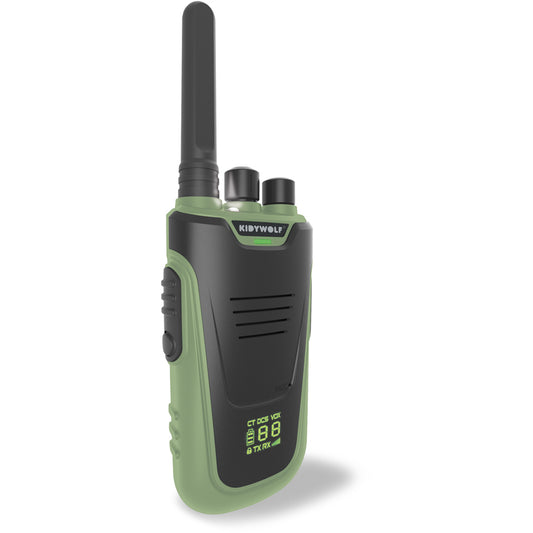 TALKIE WALKIES VERT/ORANGE PORTEE 6KMS