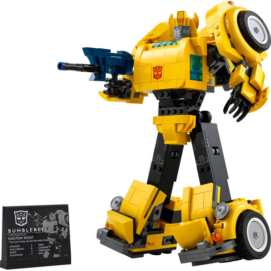 FIGURINE LEGO ICONS TRANSFORMERS BUMBLEBEE