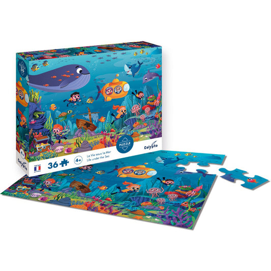 PUZZLE 36 PIECES - LA VIE SOUS LA MER