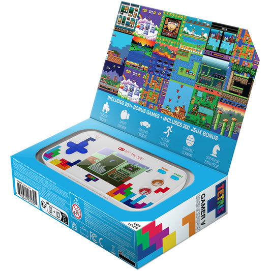 CONSOLE PORTABLE RETRO TETRIS