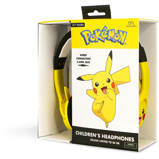 CASQUE AUDIO FILAIRE POKEMON - PIKACHU