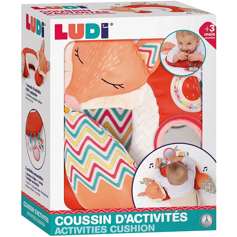 COUSSIN D'ACTIVITÉS RENARD