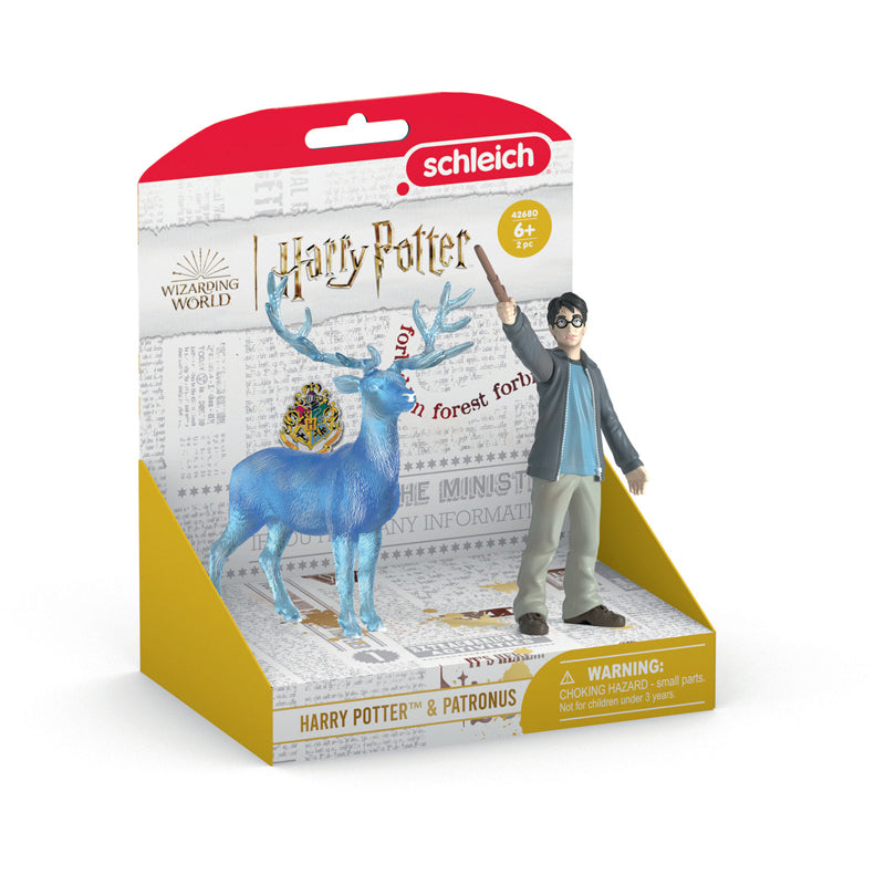 FIGURINE HARRY ET PATRONUS HARRY POTTER