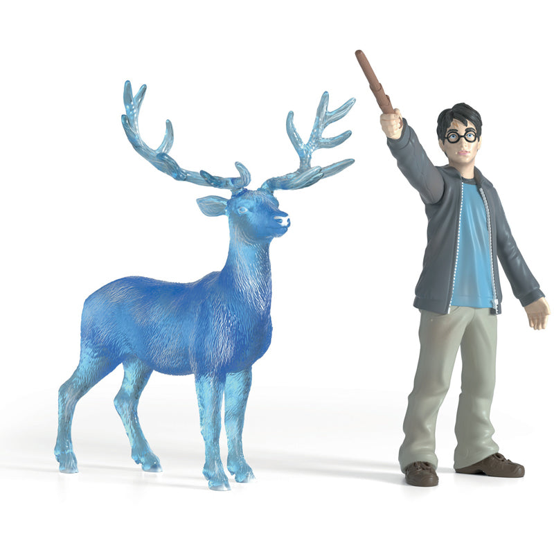 FIGURINE HARRY ET PATRONUS HARRY POTTER