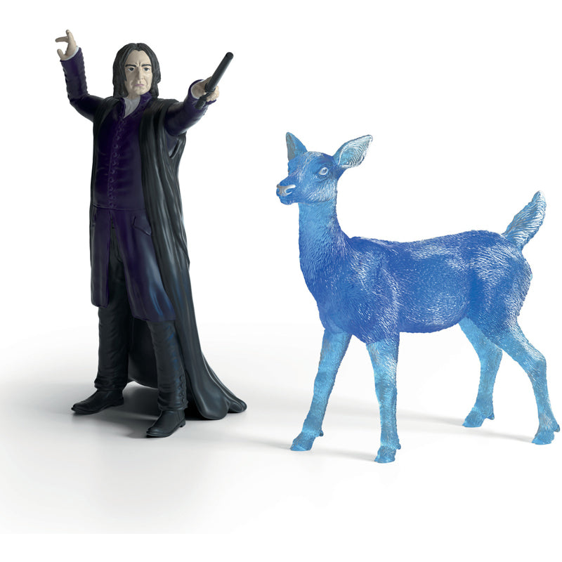 FIGURINE ROGUE ET PATRONUS HARRY POTTER