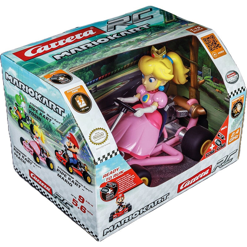 VEHICULE RADIOCOMMANDE PEACH MARIO KART