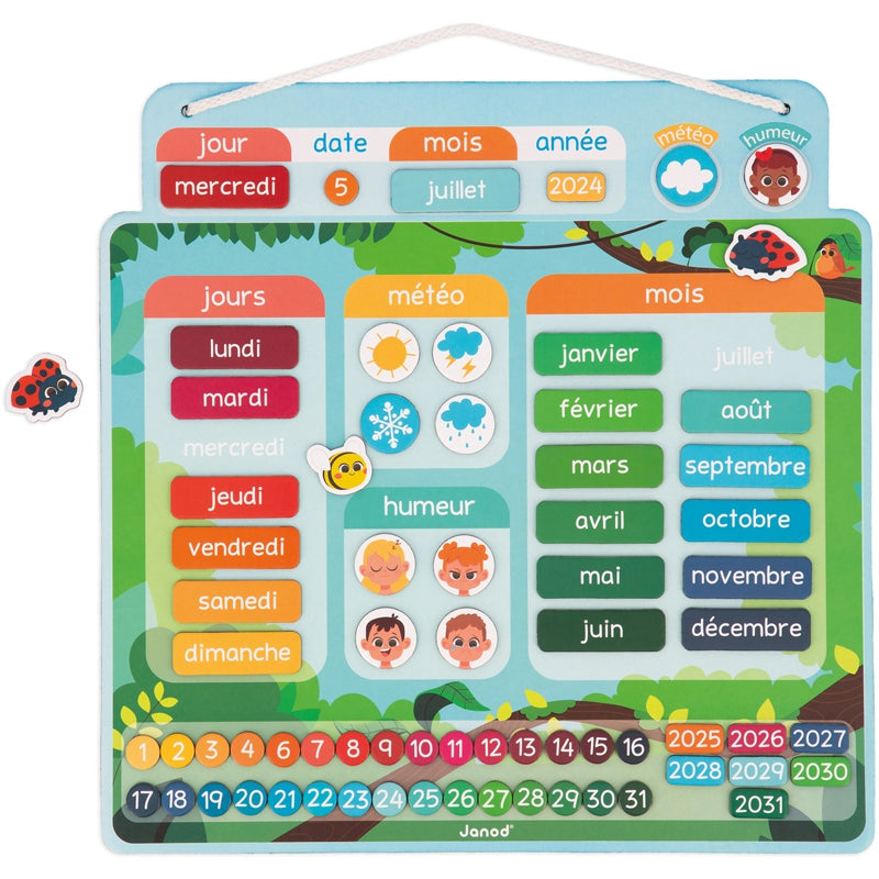 CALENDRIER MAGNÉTIQUE