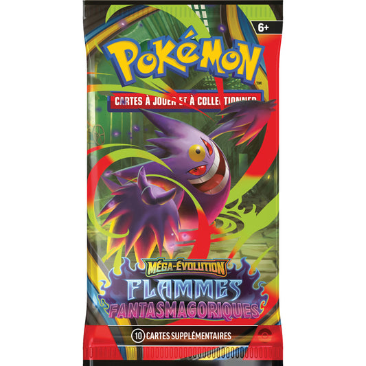 BOOSTER POKÉMON MÉGA-ÉVOLUTION FLAMMES FANTASMAGORIQUES