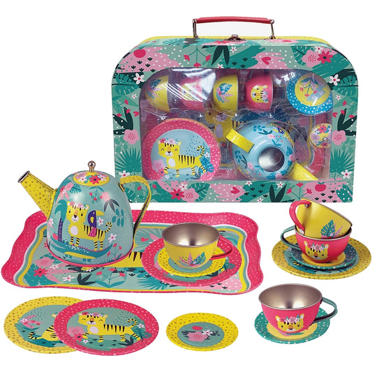 SERVICE À THÉ EN MÉTAL