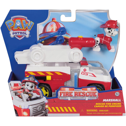 VÉHICULE ET FIGURINE FIRE RESCUE