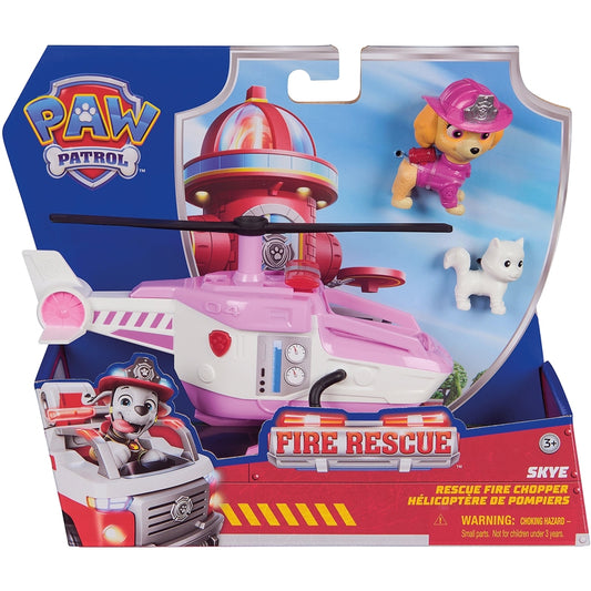 VÉHICULE ET FIGURINE FIRE RESCUE