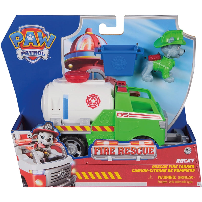 VÉHICULE ET FIGURINE FIRE RESCUE