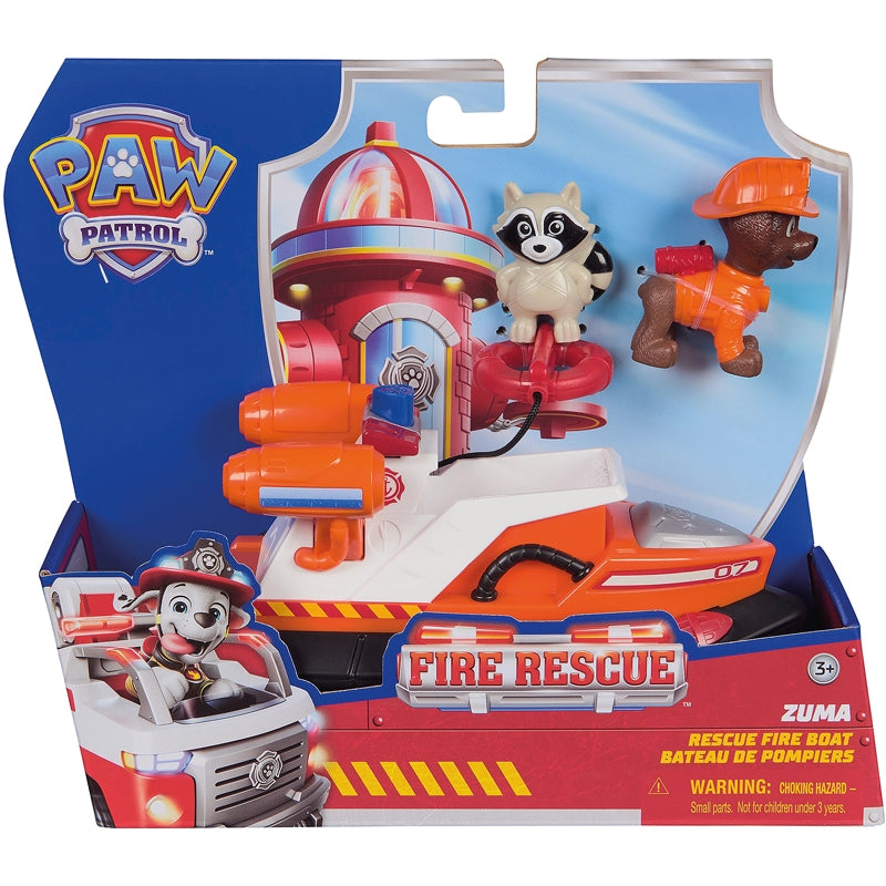 VÉHICULE ET FIGURINE FIRE RESCUE