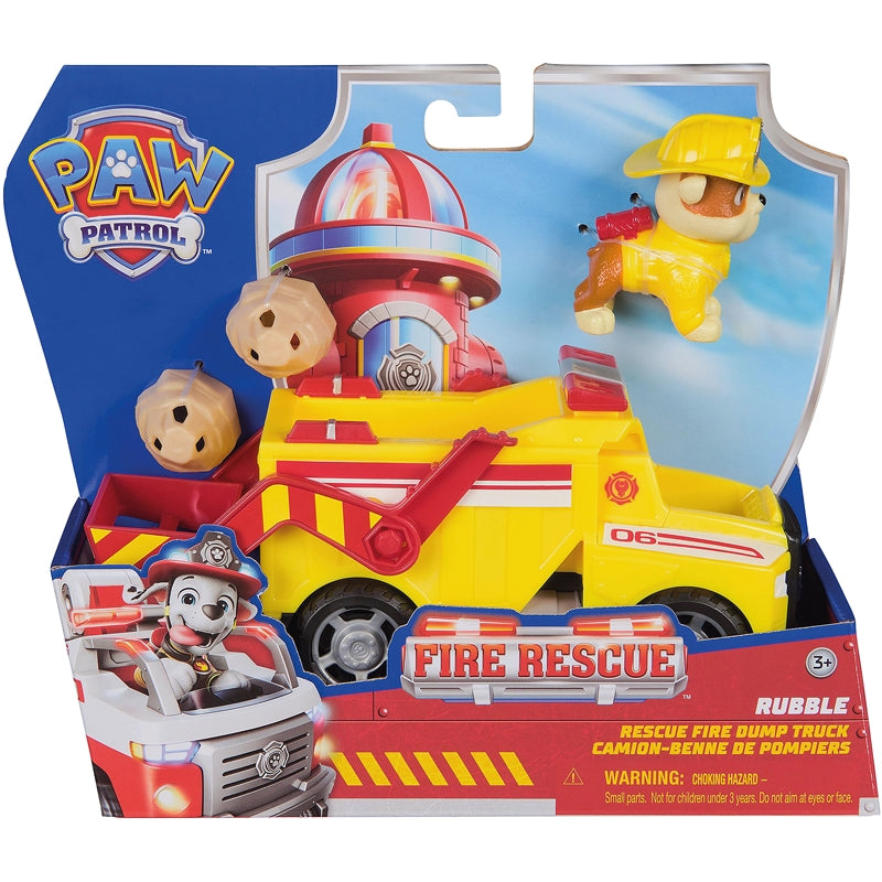 VÉHICULE ET FIGURINE FIRE RESCUE