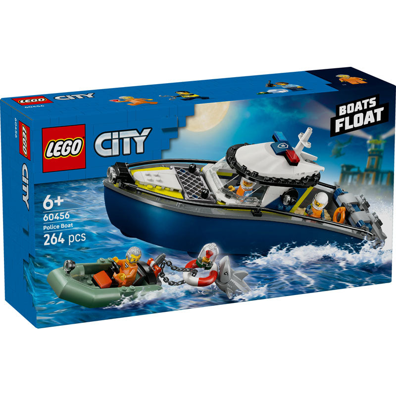 LA COURSE POURSUITE EN BATEAU DE POLICE CITY
