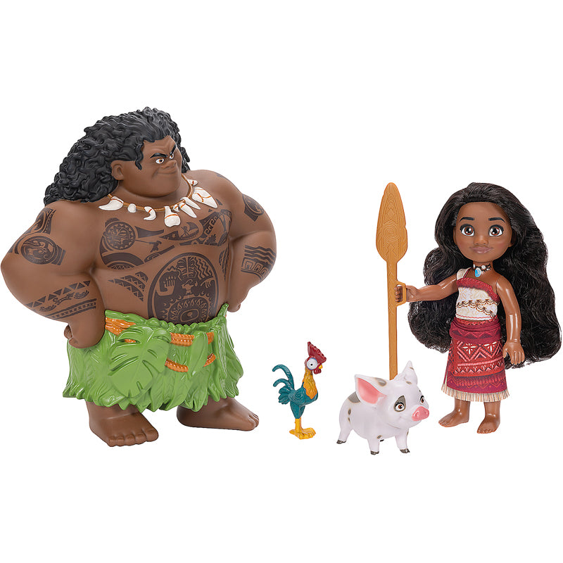 COFFRET FIGURINES VAIANA & MAUI