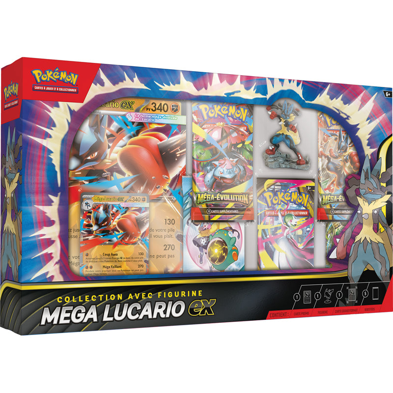 COFFRET PREMIUM MÉGA-LUCARIO-EX
