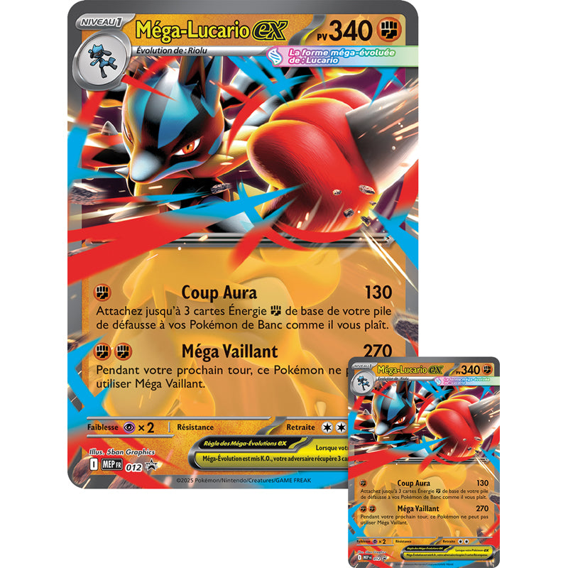 COFFRET PREMIUM MÉGA-LUCARIO-EX