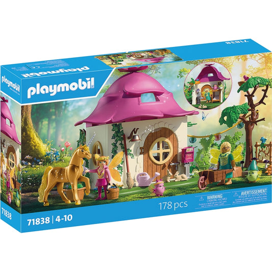 MAISON DE FÉE~AVEC LICORNE DORÉE