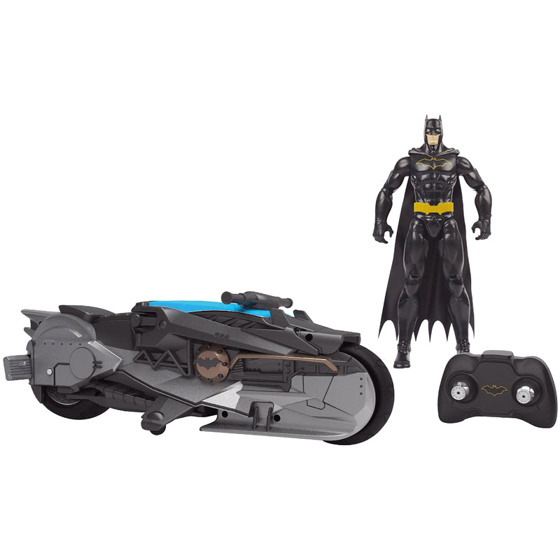 COFFRET BATCYCLE ET FIGURINE BATMAN