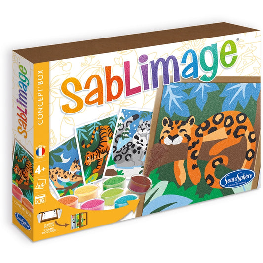 SABLIMAGE CONCEPT BOX - FÉLINS DU MONDE