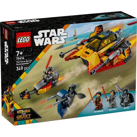 LE SNOWSPEEDER EN FLAMMES STAR WARS