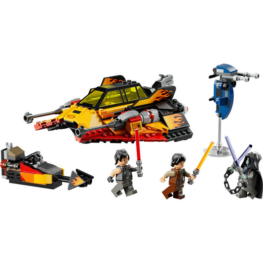 LE SNOWSPEEDER EN FLAMMES STAR WARS