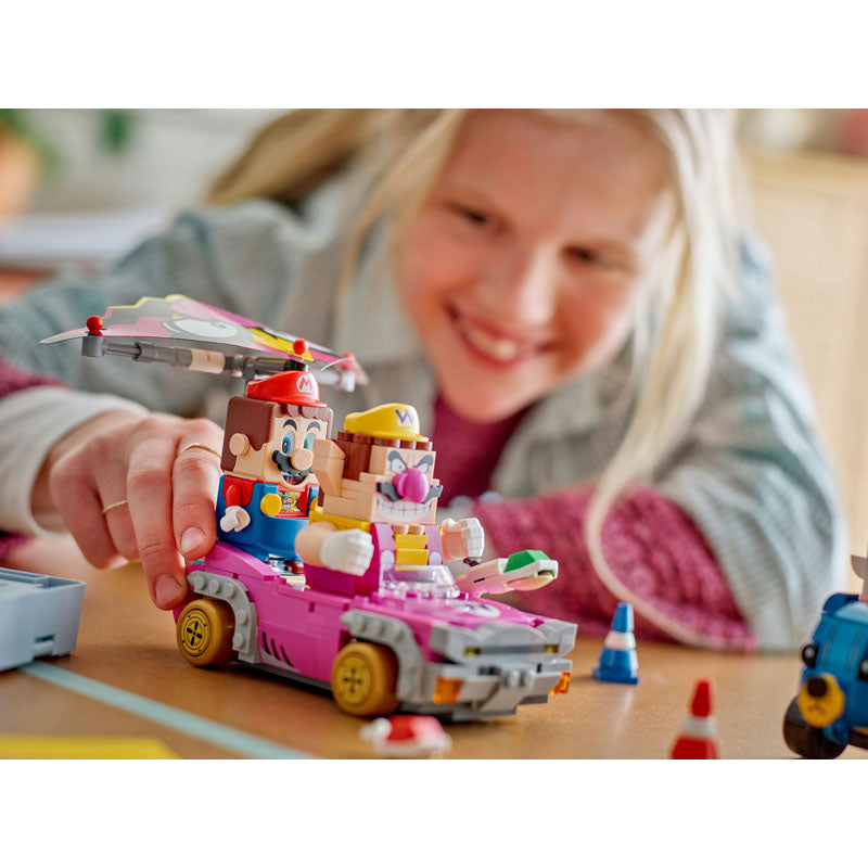 WARIO ET ROI BOO SUPER MARIO