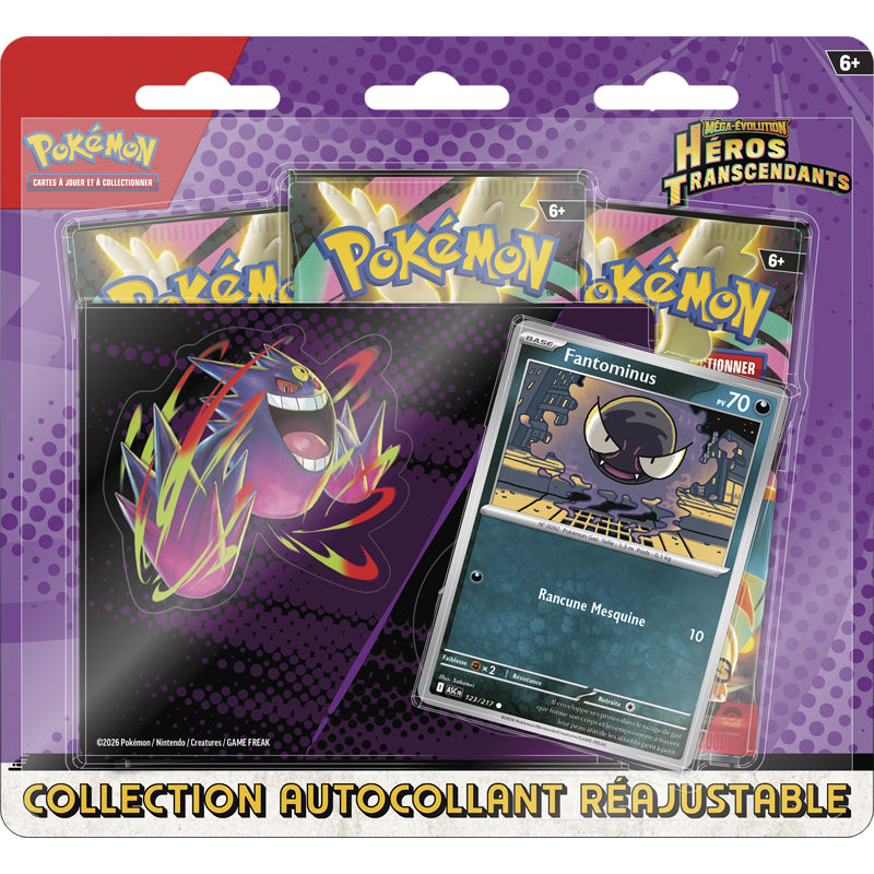PACK 3 BOOSTERS + STICKER Q1 26 POKÉMON
