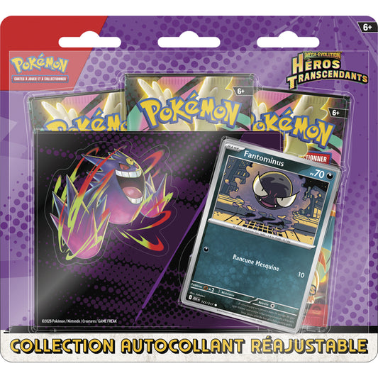 PACK 3 BOOSTERS + STICKER Q1 26 POKÉMON