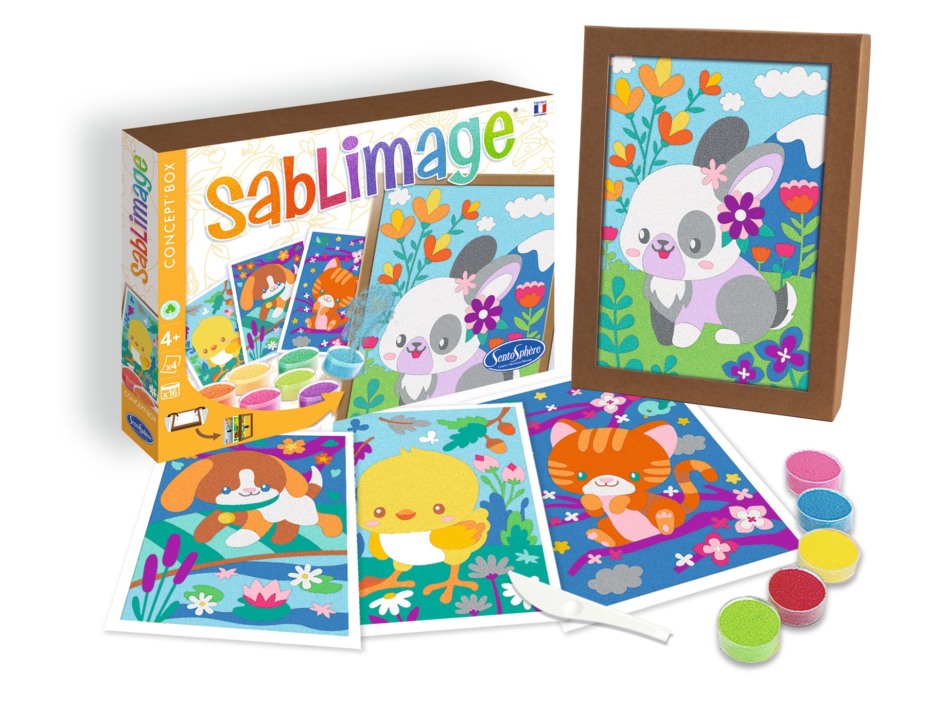 SABLIMAGE CONCEPT'BOX ANIMAUX CALINS